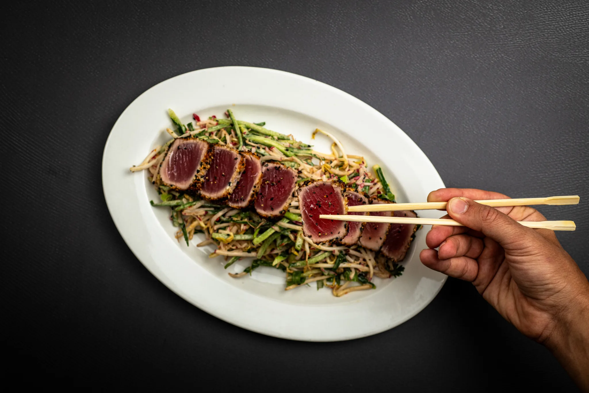 צילום מזון באווירה טבעית